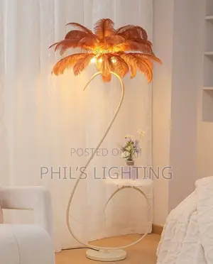 Feather Floor Lamp