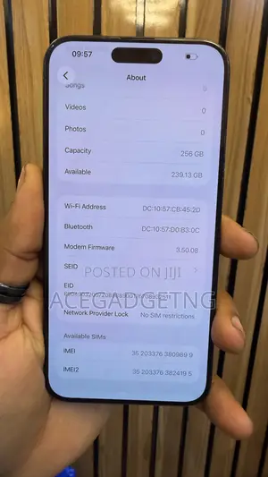 Apple iPhone 15 Pro Max 256 GB Blue