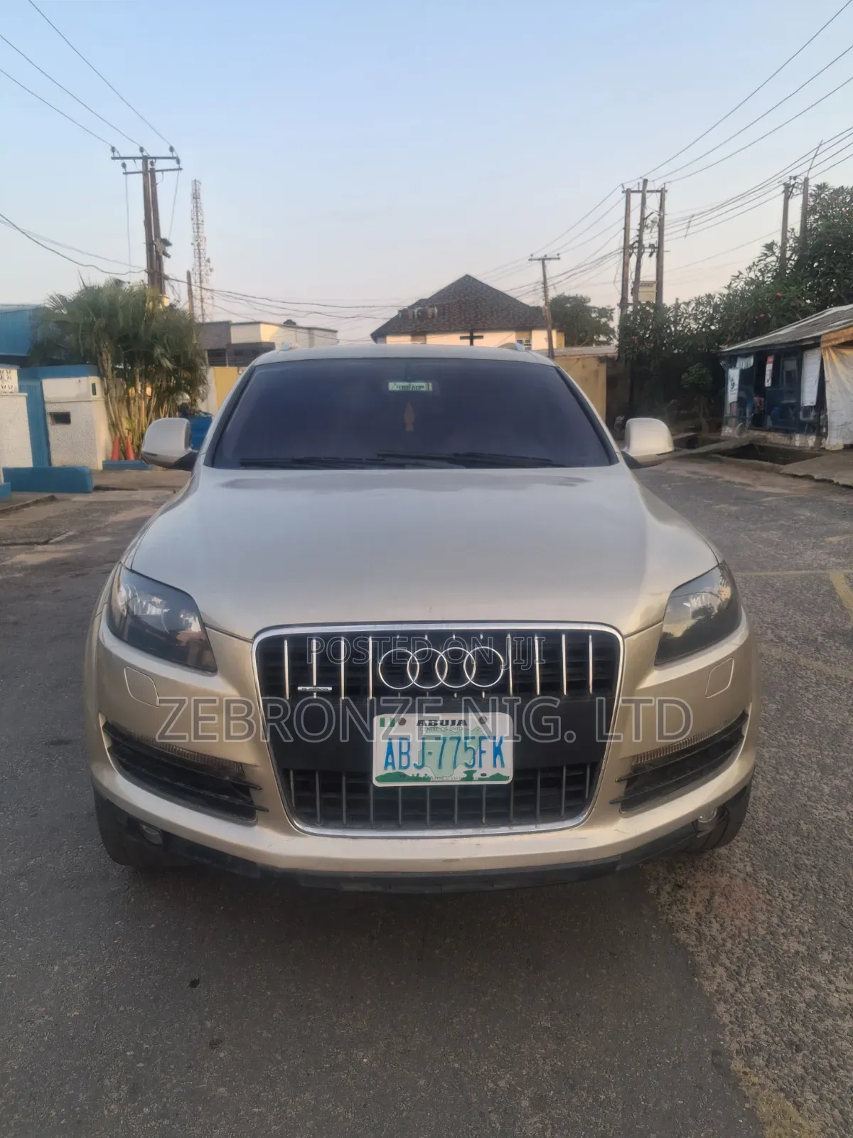 Audi Q7 2008 Gold