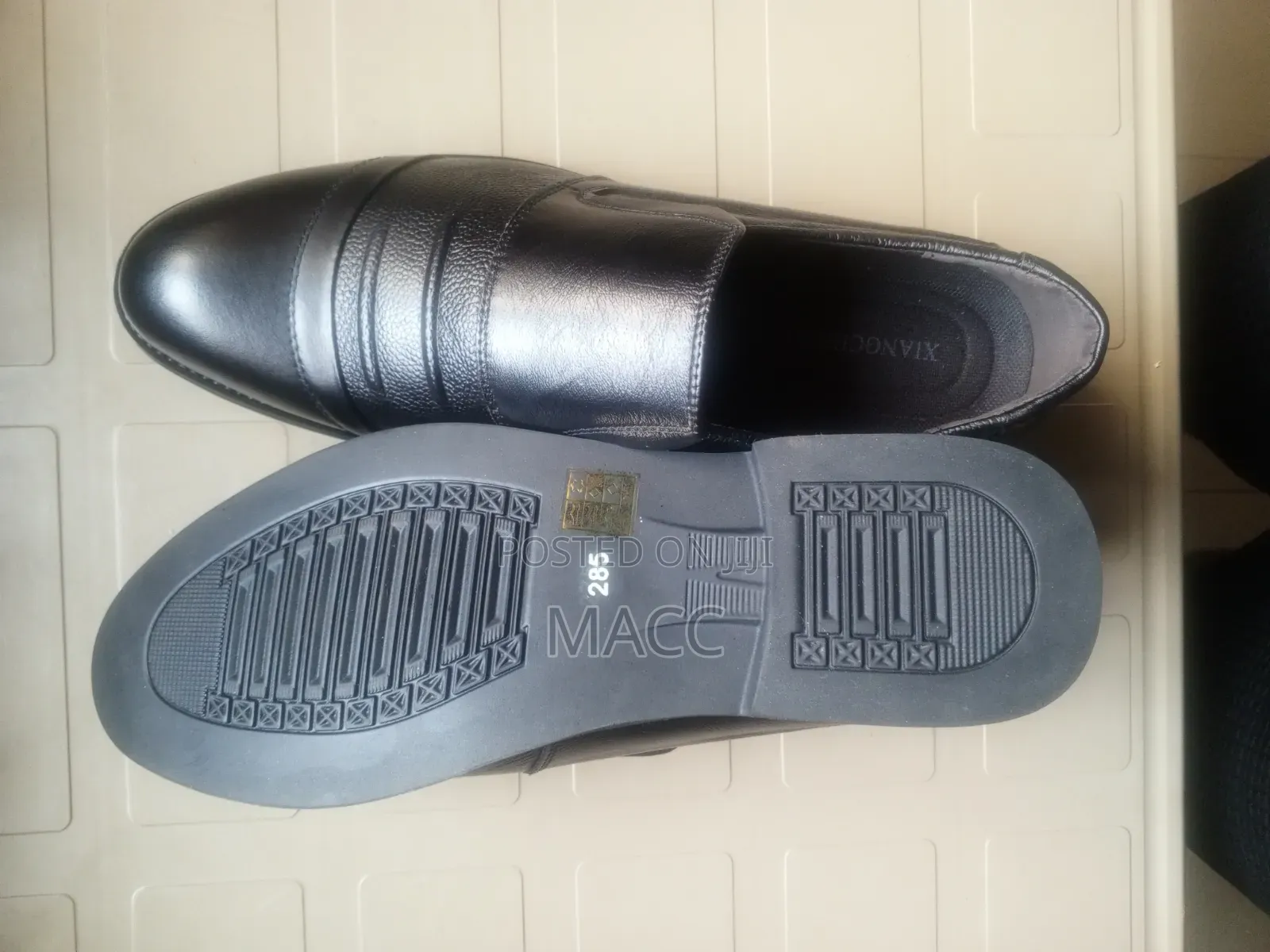 Black Corporate Captoe Shoe
