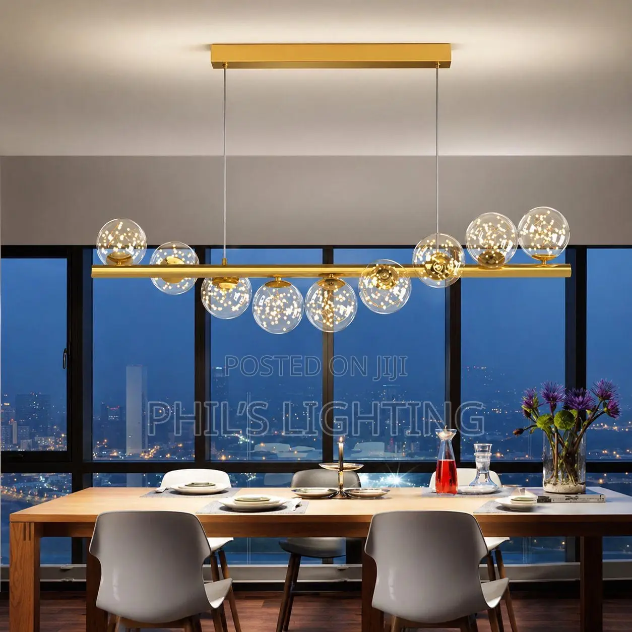 Modern Led Long Ceiling Chandelier