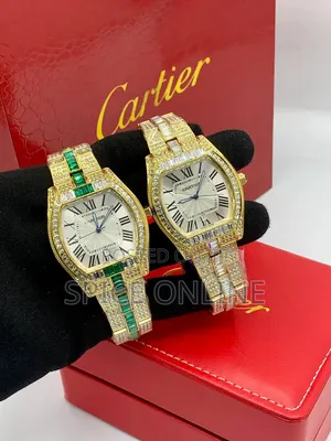 Affordable Full Ice Cartier Watch