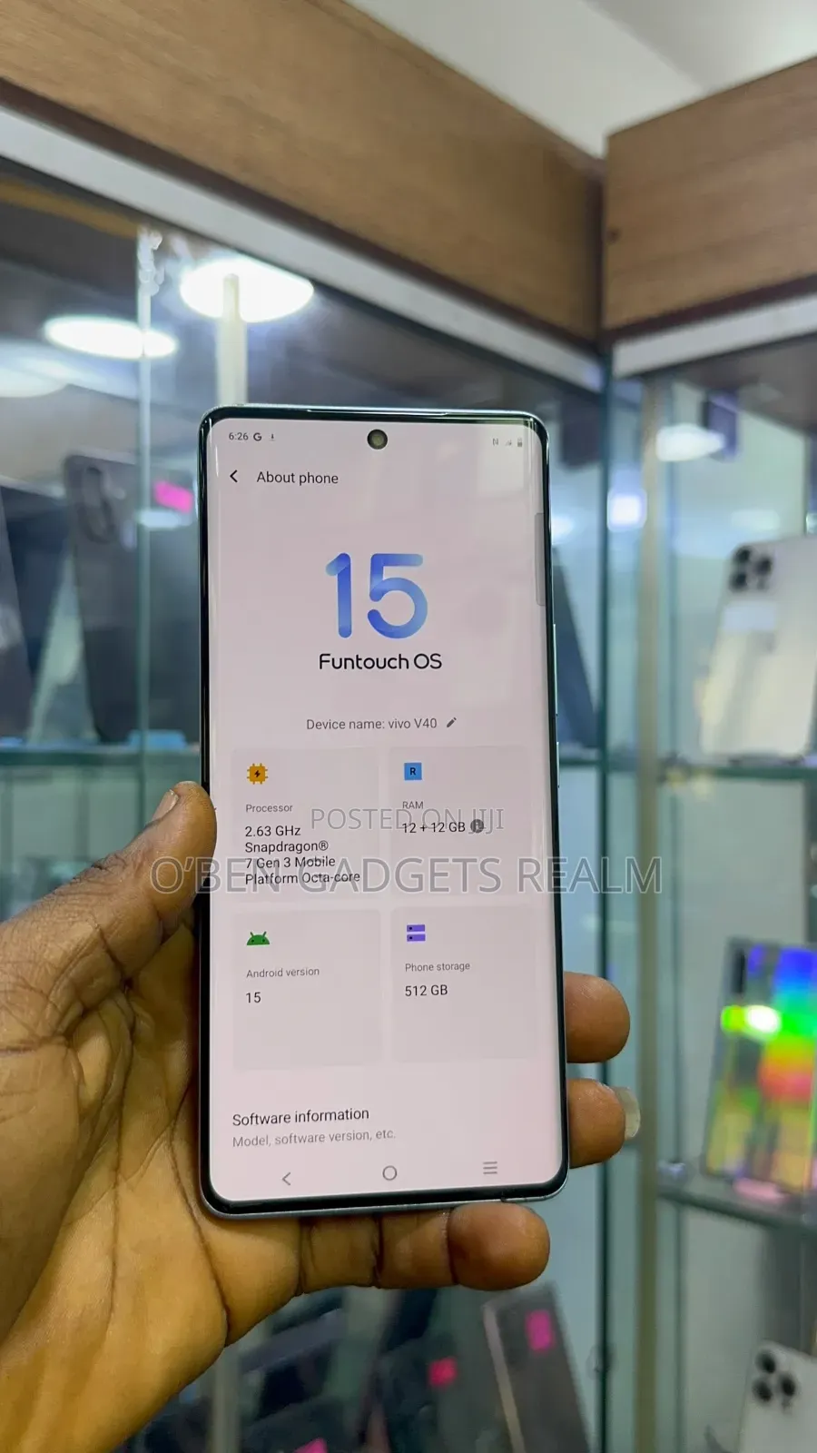 Vivo V40 512 GB