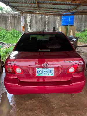 Toyota Corolla 2008 Red