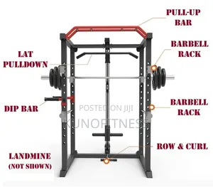 Power Rack With Cable Attachments – Home Gym Cage