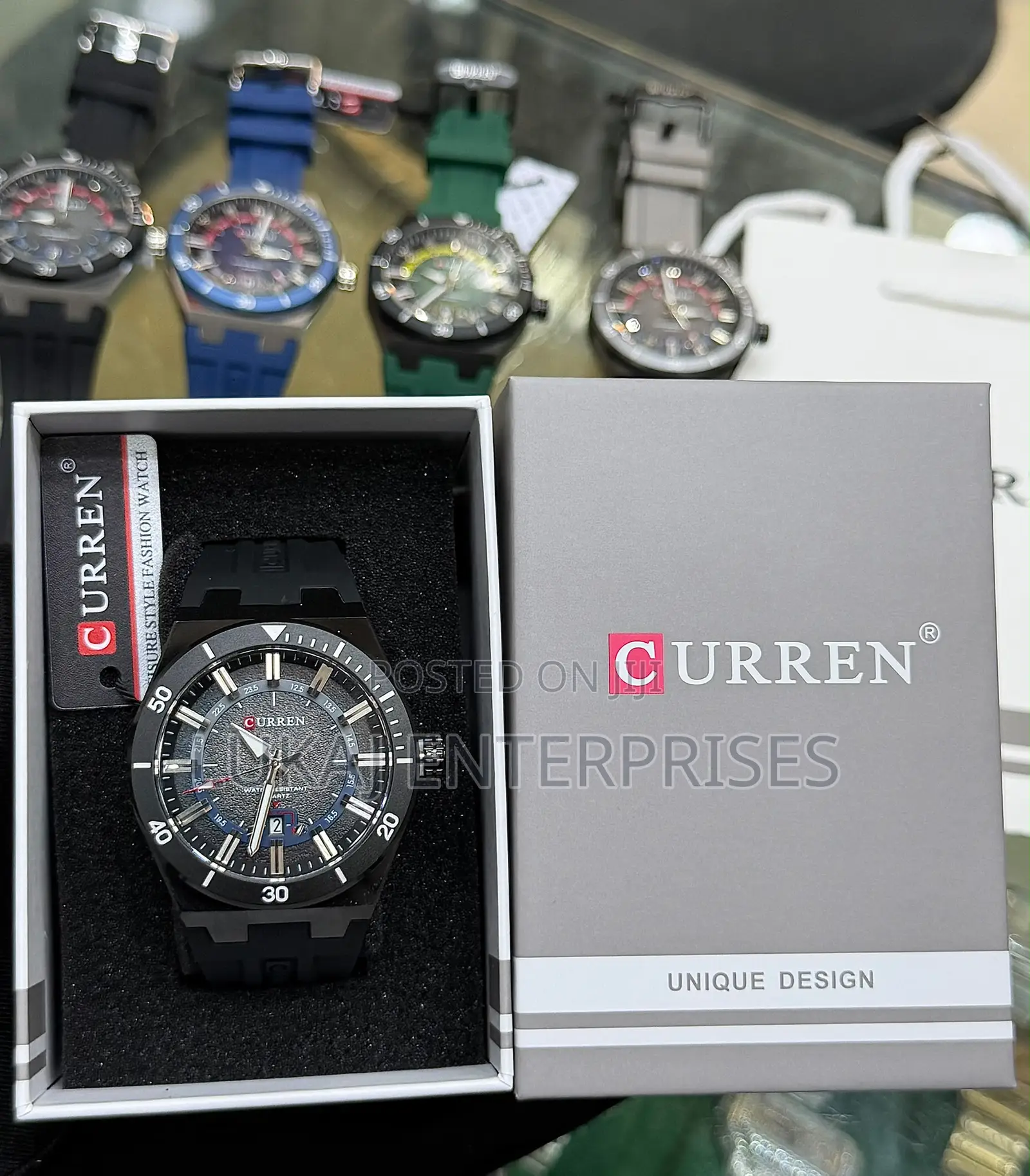 Curren Rubber Classic Watch