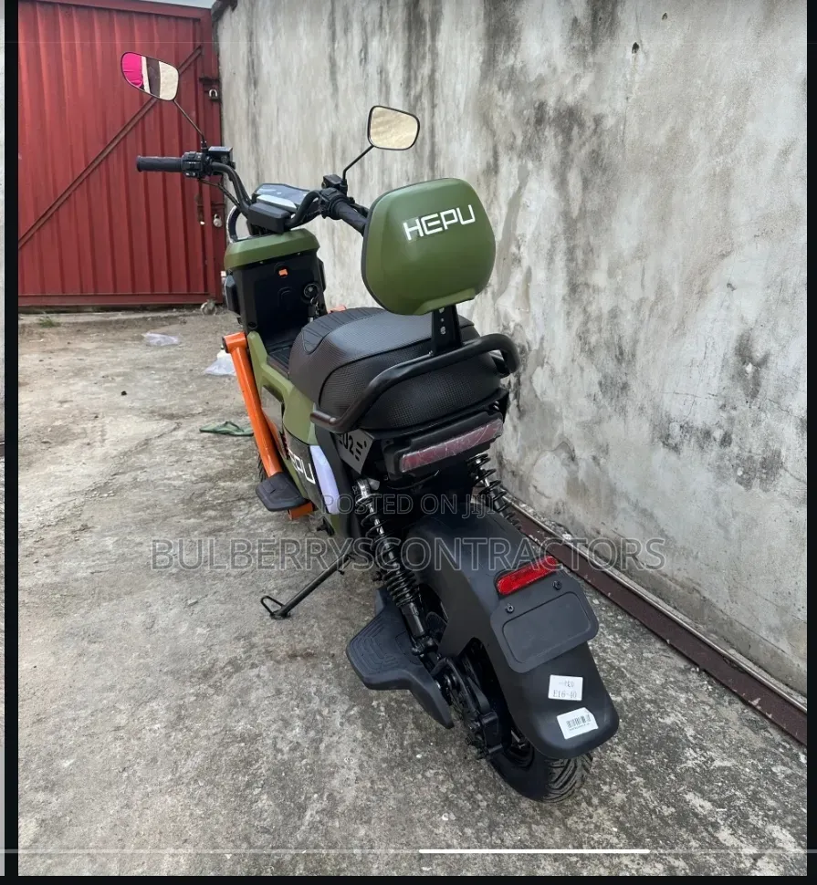 New Motorcycle 2025 Green