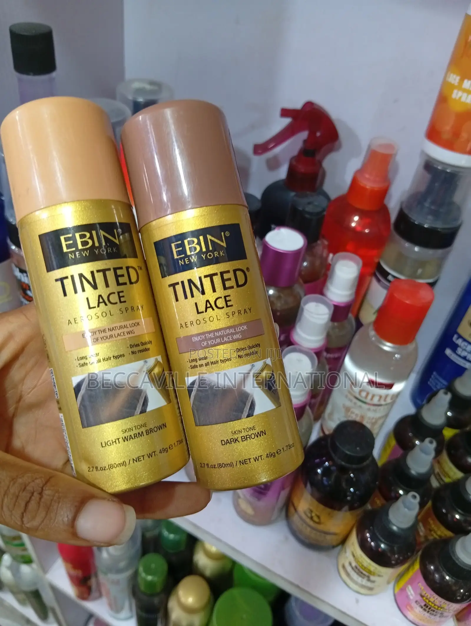 Ebin Tinted Lace