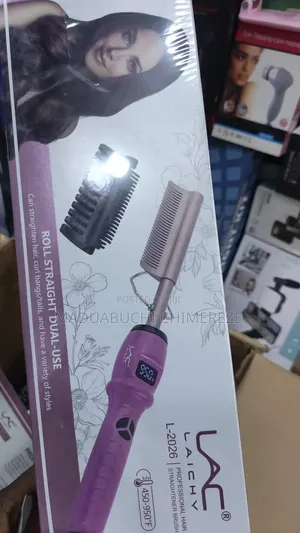 LAICHY L-2026 Professional 2-in-1 Electric Hair Straightening Brush