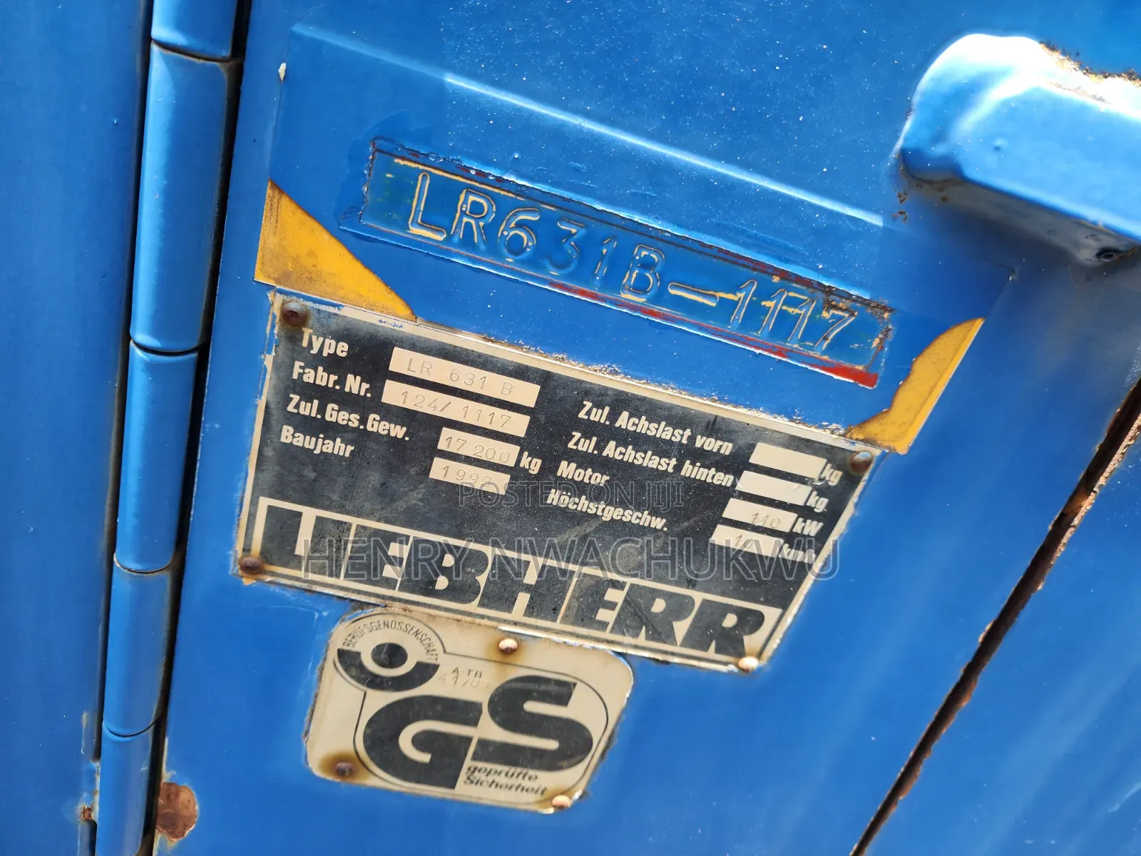 Liebherr Crawler Payload Foreign Used