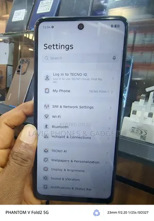 New Tecno Pova 7 128 GB Black