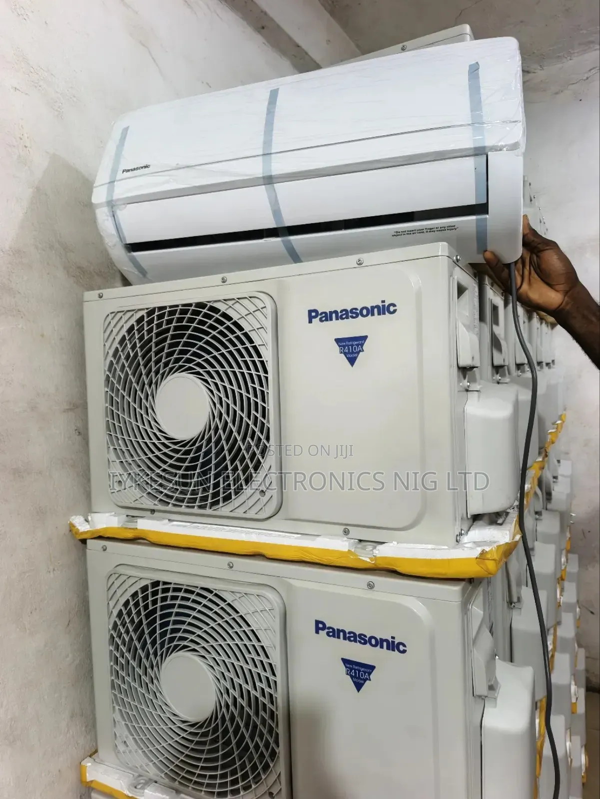 Panasonic 1 HP R410a Air Conditioner Split Unit (100%Copper)