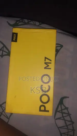 New Xiaomi Poco M7 128 GB Black