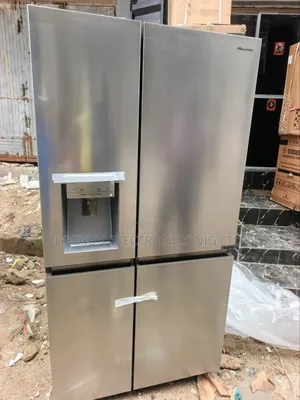 Original Hisense Side BY Side Fridge Inverter With ICE Maker Blocks