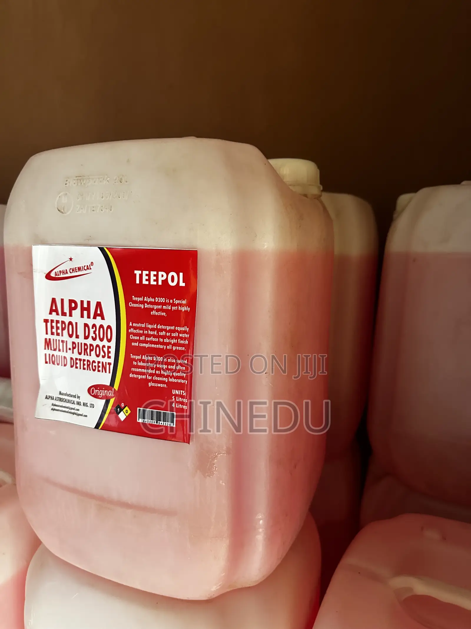 Teepol D300 Multi-Purpose Liquid Detergent 20l