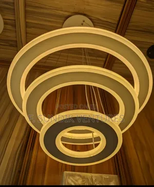 Modern LED Circle Ring Pendant