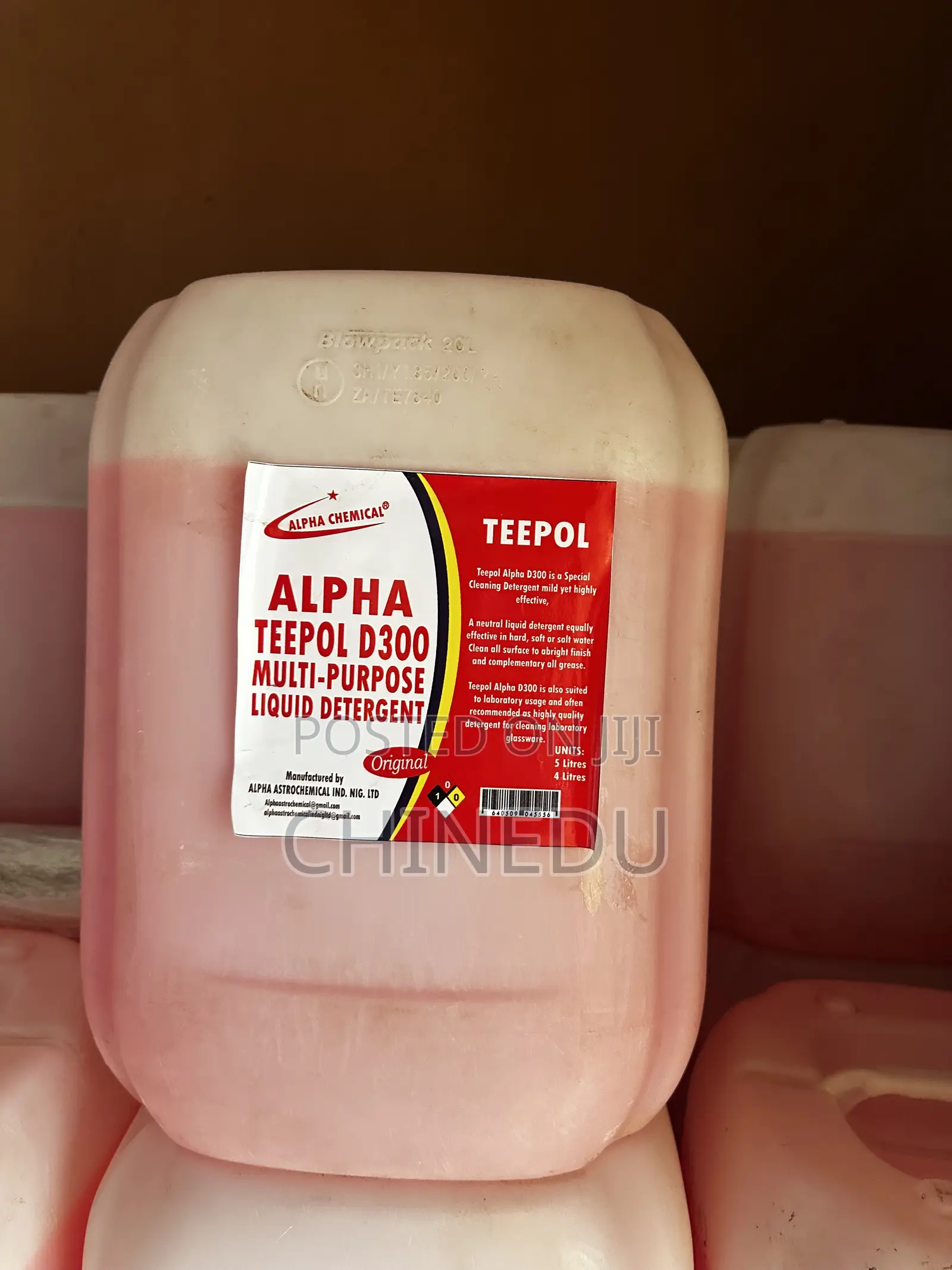 Teepol D300 Multi-Purpose Liquid Detergent 20l