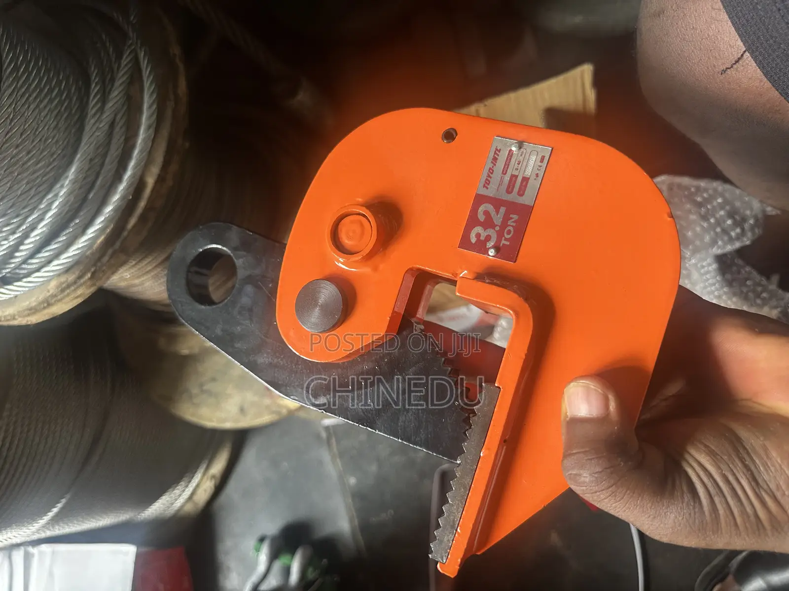 Horizontal Plate Lifting Clamp 3.2Ton