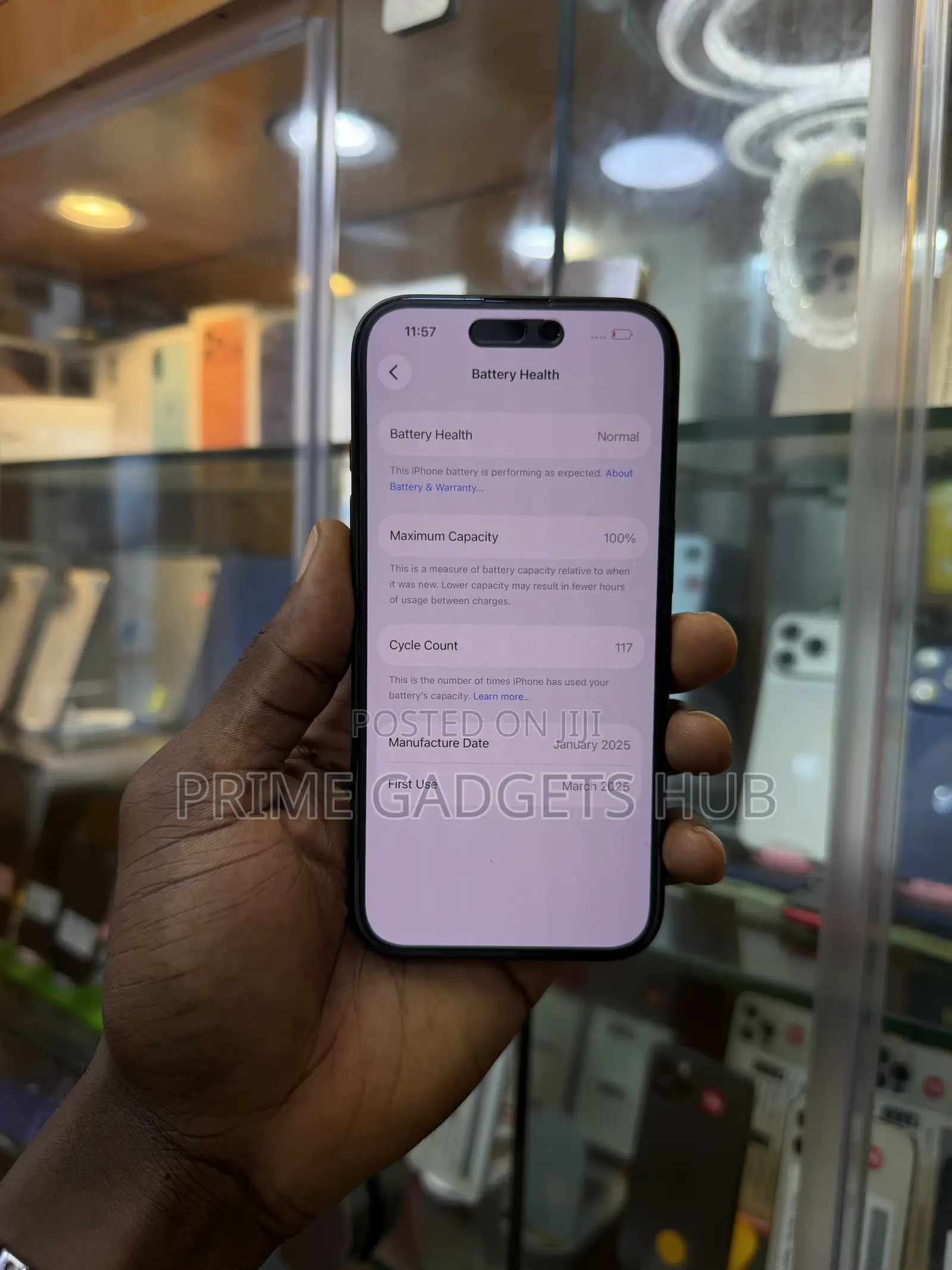 Apple iPhone 15 Plus 128 GB Black