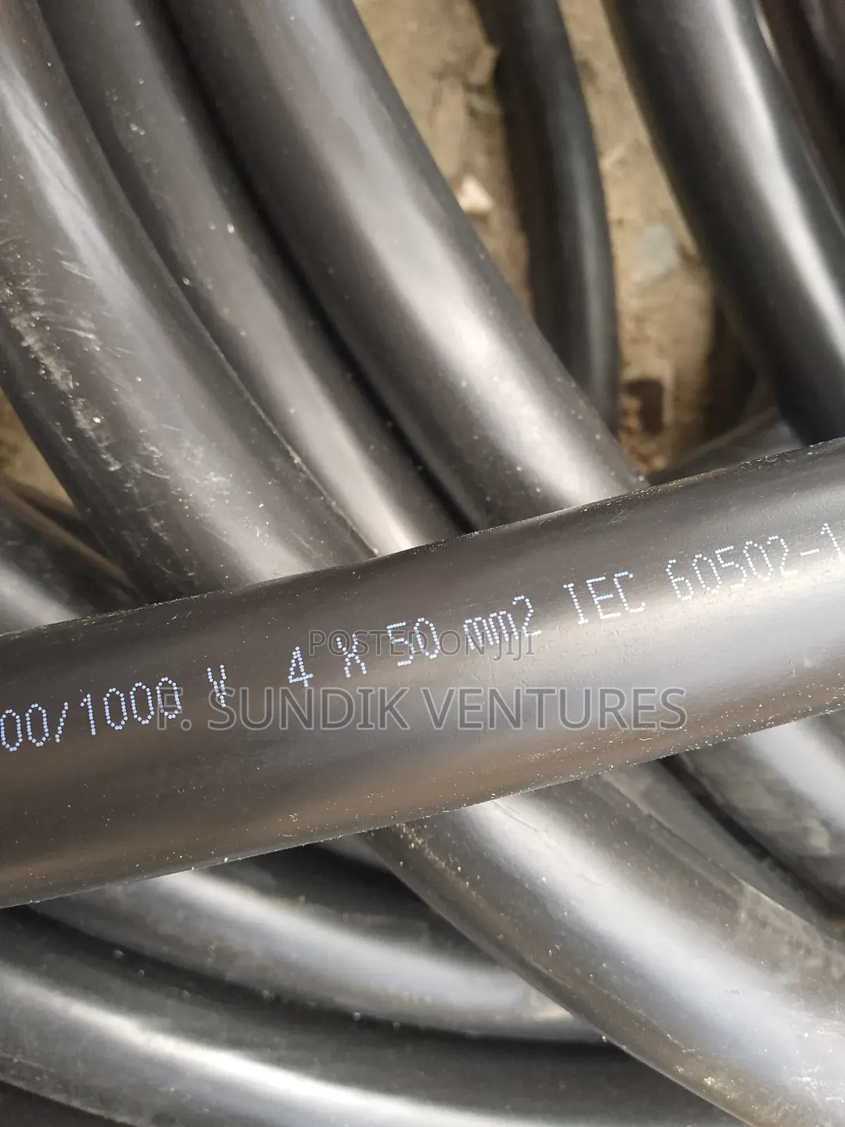 50mm 4core Armored Cable