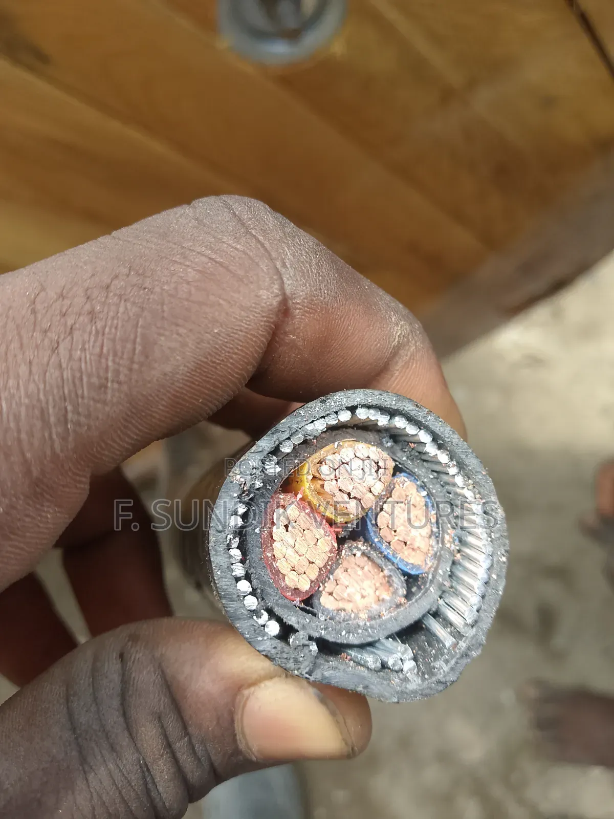 50mm 4core Armored Cable