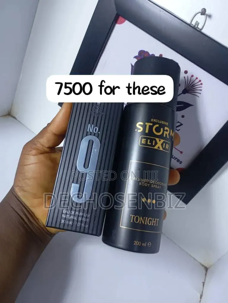 Perfume and Spray