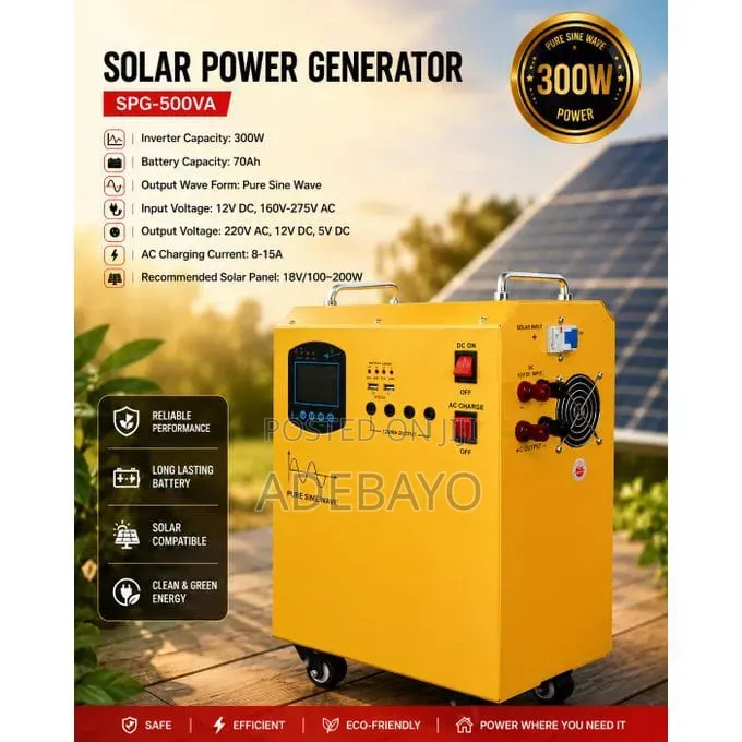 Solar Inverter Generator