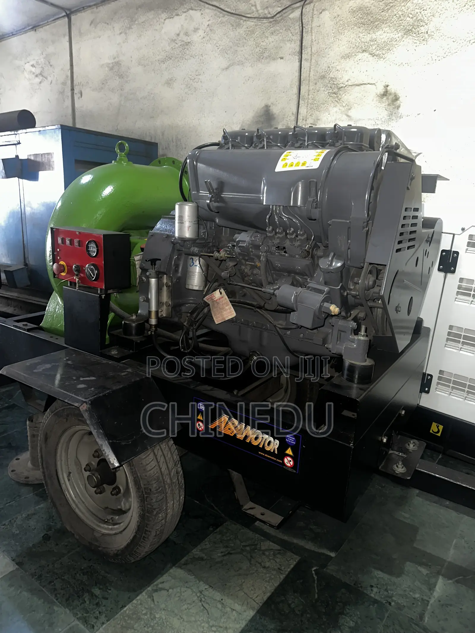Trailer-Mounted Diesel Engine Driven Centrifugal Pump Set