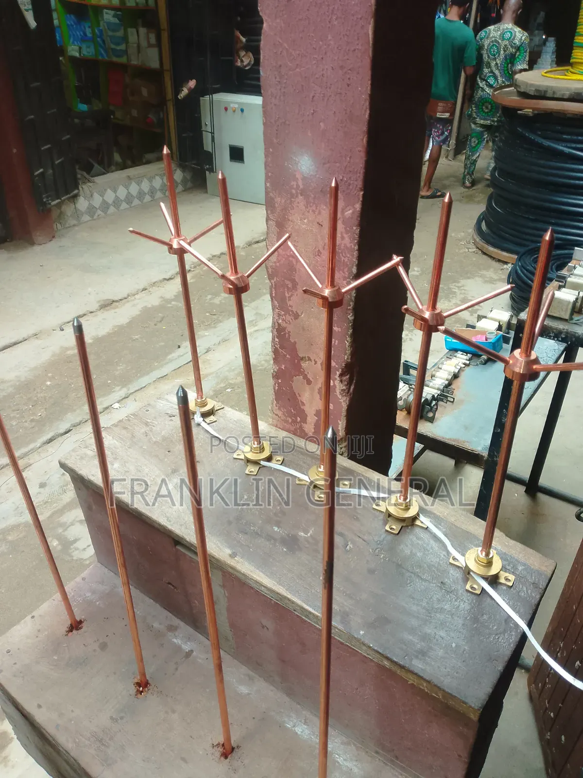 Thunder Arrestor or Lightning Arrestor and General Earthing Materials