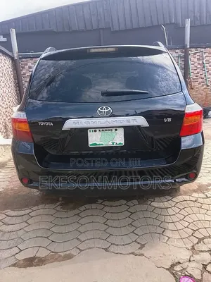 Toyota Highlander Sport 2008 Black