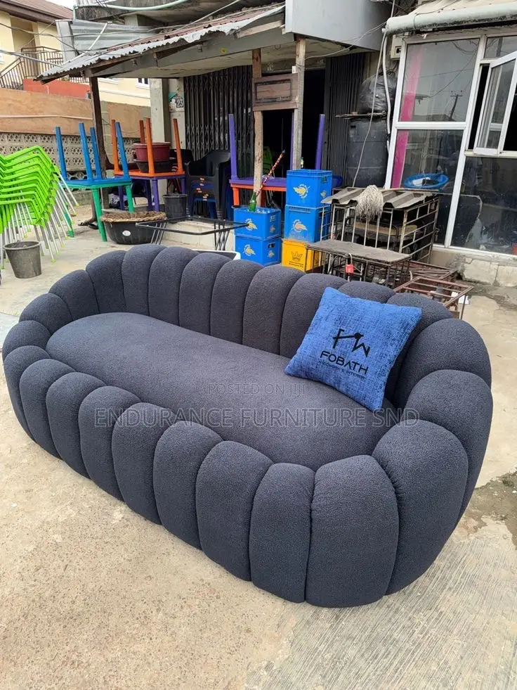 Gray 2-Seater Sofa, Made With Premium BOKU Material