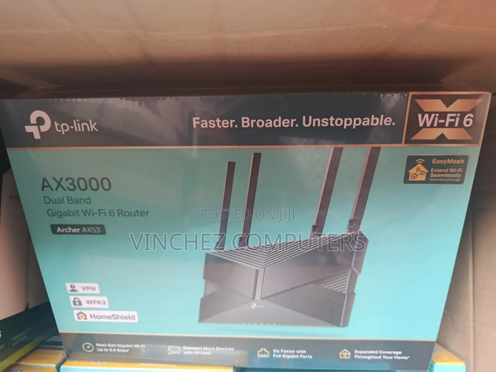 Tplink Archer AX3000 Daul Band WiFi 6