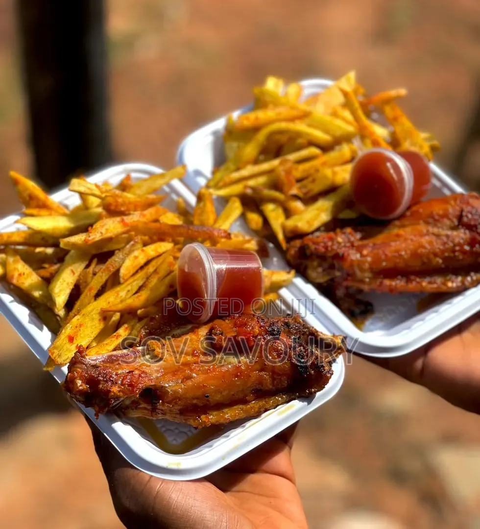 Chicken and Chips in Benin City