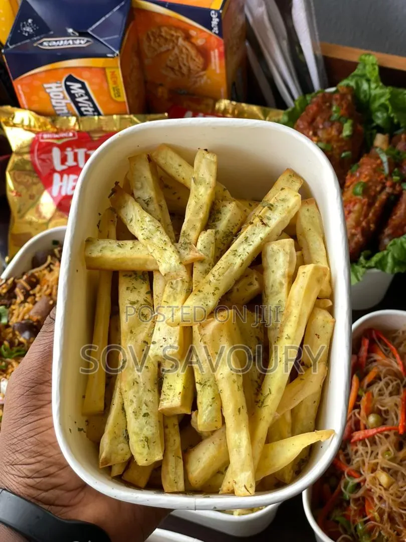Chicken and Chips in Benin City