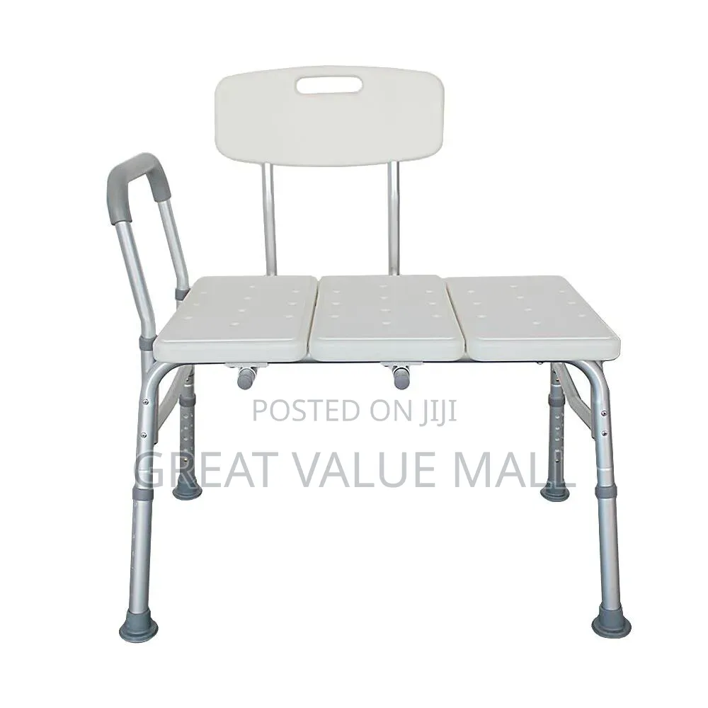 Adjustable Bath Stool With Back Rest