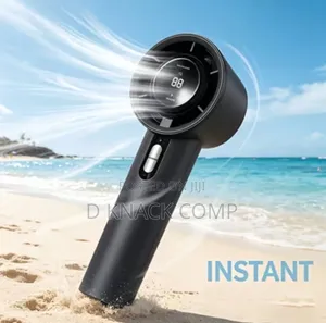 Rechargeable Turbo Handheld Fan 20H Battery