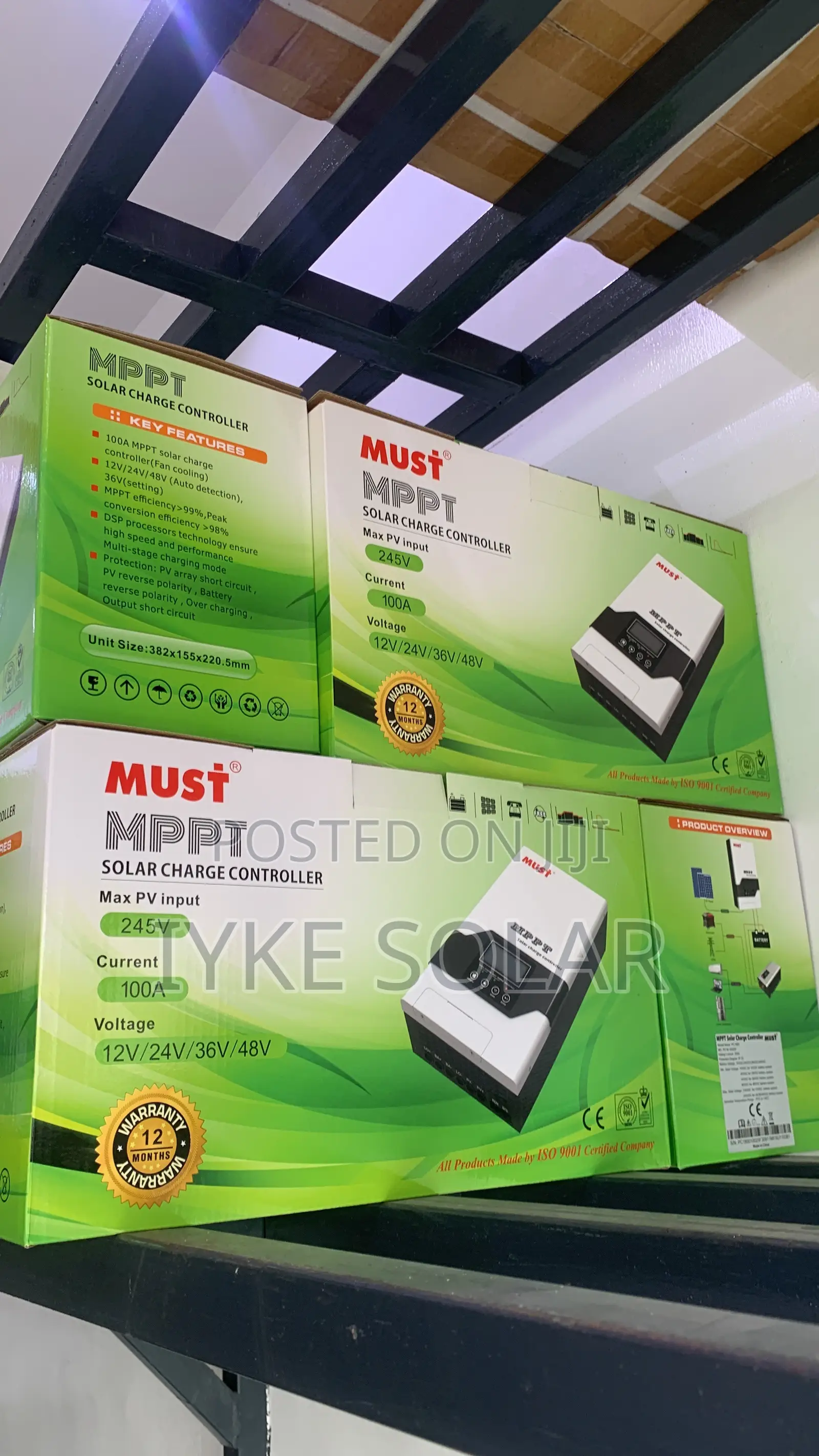 100ams 48v MUST Charge Controller