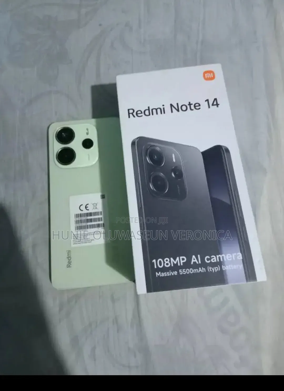 Xiaomi Redmi Note 14 4G 256 GB Green