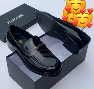 Roberto Cavalli Leather Shoe