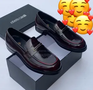 Roberto Cavalli Leather Shoe