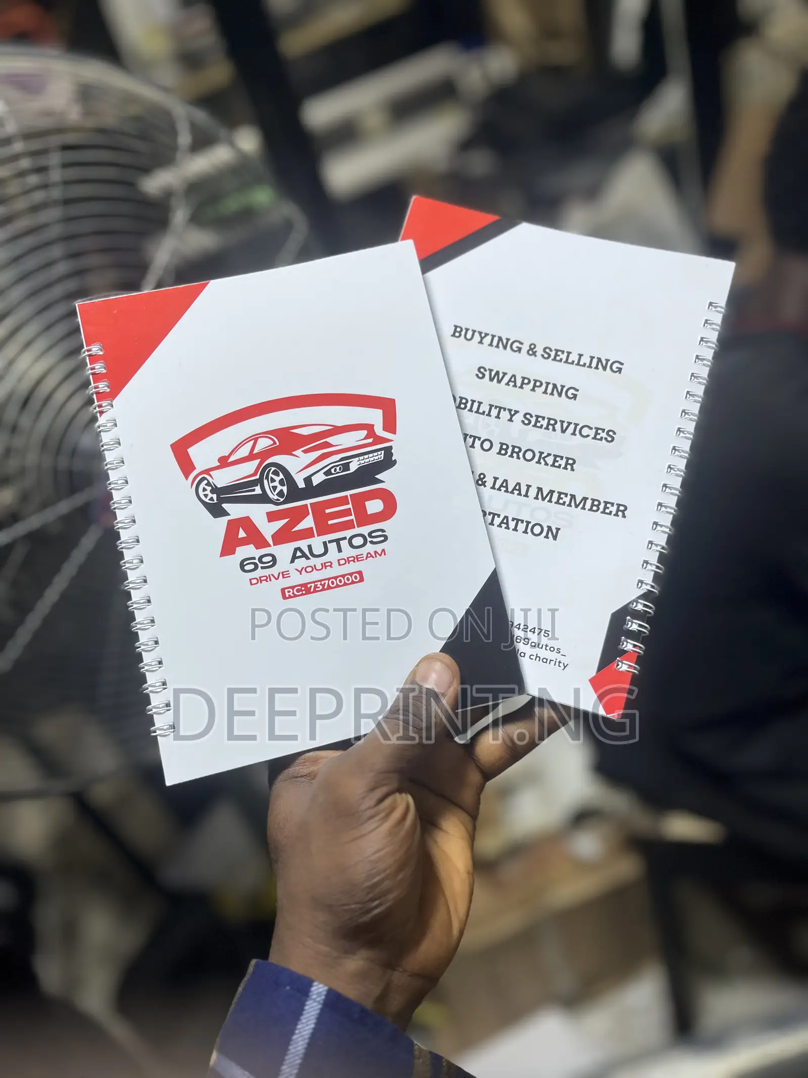 A5 Custom Jotter