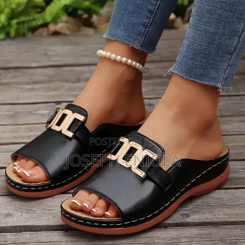 Women Flat High Slippers