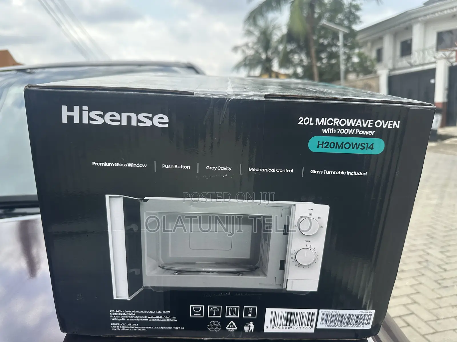 Brand New Hisense 20L Microwave Oven. Slightly Negotiable