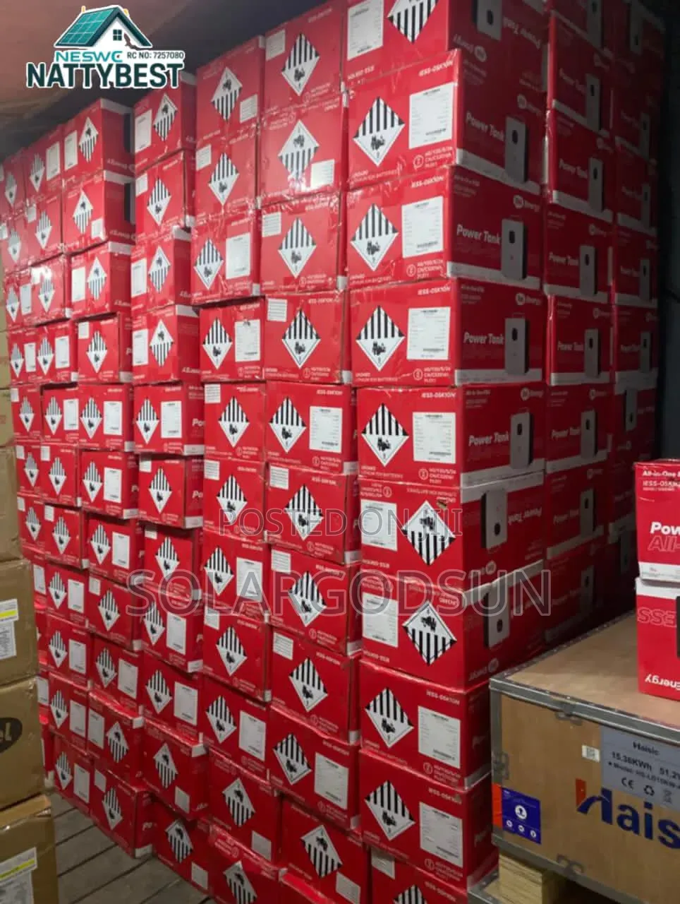 Ess 500w Itel 1kw Lithium Power Tank