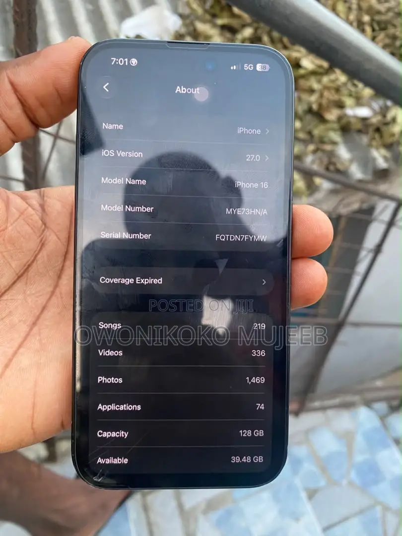 Apple iPhone 16 128 GB Black