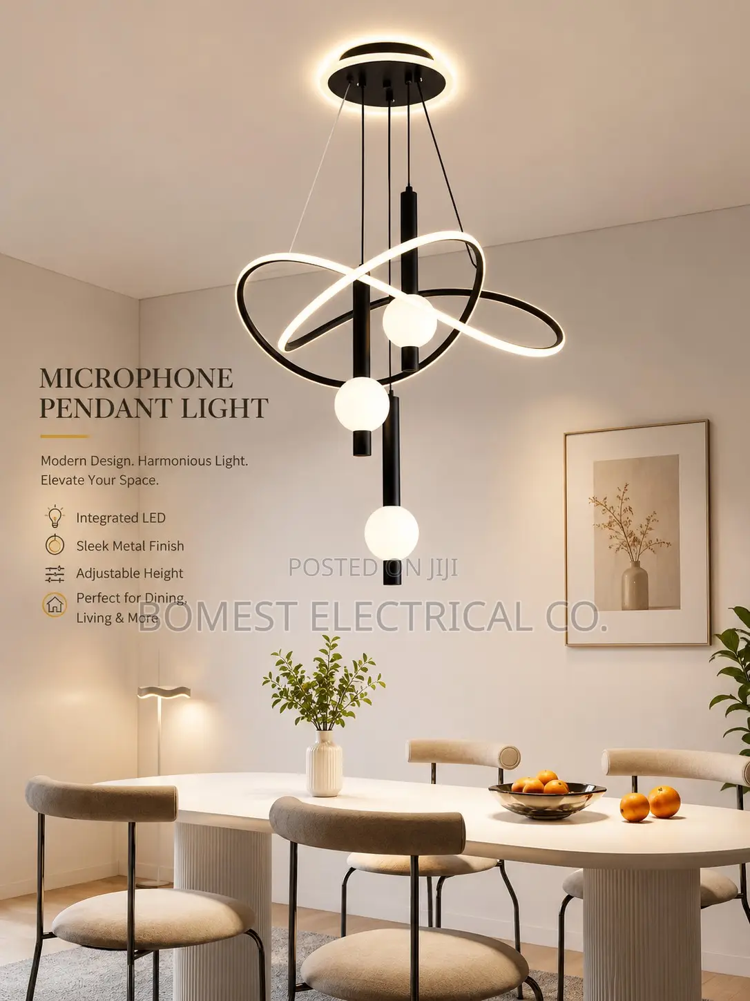 Microphone Pendant Light