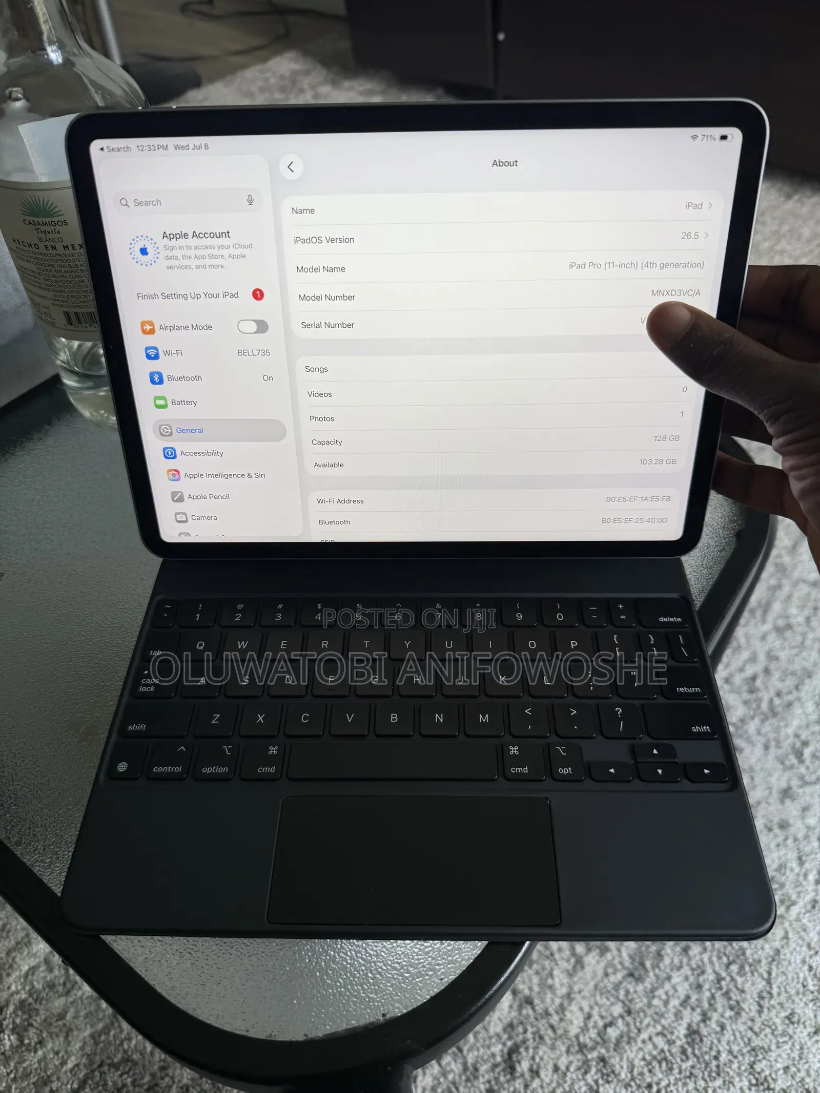 Apple iPad Pro 11 (2022) 128 GB Gray