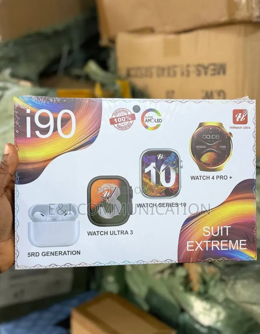 I90 Smartwatch 4 in 1