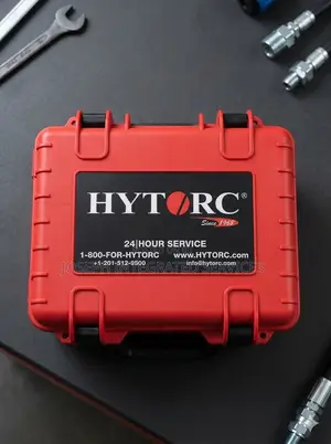 Red Hytorc Branded Professional Hard-Shell Tool Case
