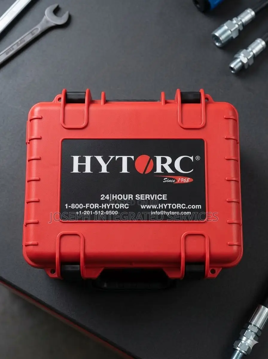 Red Hytorc Branded Professional Hard-Shell Tool Case